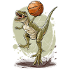Basketball Dino Trex