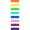 Shades of a rainbow