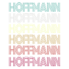 Hoffmann Retro Surname Family Gift