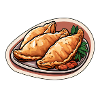 Empanadas three dumplings