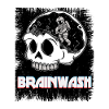 Astronaut in Skull Skull "Brainwash"