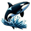 springender Orca