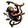 Climbing Monkey