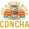 Concha Hispanic Mexican Pan Dulce