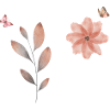 Wildblumen-Aquarell-Brief