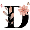 Wildblume Aquarell Brief