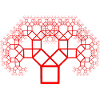 Pythagorasbaum rot