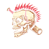 Baseball Skull Iroquois