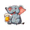 Elefant Bier