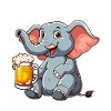 Bierfant Elefant Bier