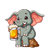 Bierfant Elefant Bier
