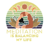 La méditation équilibre ma vie
