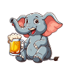 Durstfant Elefant Bier