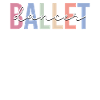 Ballet de danse Ballerine