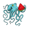 Octopus Watermelon