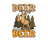 Jäger für Bier und Hirsche