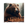 Chess Playing Bear