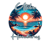 Sunset in Utila, Honduras