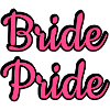 Bride Pride Lesbian Couple