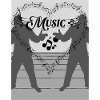 Love for Music Heart