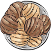 Concha Hispanic Mexican Pan Dulce