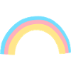 regenbogen form symbol bunt