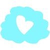 Cloud Thinking Heart Icon