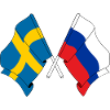 Drapeau Suède drapeau Russie