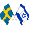 Flag Sweden, flag Israel