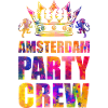 Amsterdam Party Crew Saying