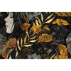 Black Gold Tropical Silhouette
