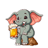 Alkifant Elefant Bier