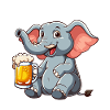 Alkifant Elefant Bier