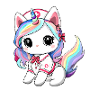 chat licorne infirmiere