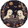Ghosts, Reading, Book, Library, Halloween