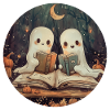 Ghosts, Reading, Book, Library, Halloween