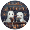 Ghosts, Reading, Book, Library, Halloween