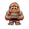 Bigfoot Sasquatch Lasagna Italian Food