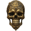 Gold skull 1