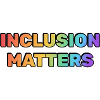 L’inclusion compte Fierté LGBT arc-en-ciel