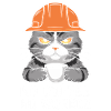 Ingen kaffe intet arbejde kat design