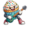 Cute Cupcake Rocker Drawing
