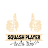 Legendary squash player