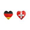 Allemagne Suisse Battement de cœur