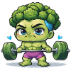 Broccoli for weightlifting