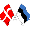 Drapeau Danemark drapeau Estonie
