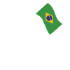 Bigfoot with Brazilian flag