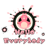 Funny pink pig