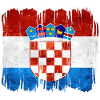 Kroatien hrvatska kroatien hrv hr zagreb geteilte Flagge