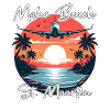 Airplane show over Maho Beach